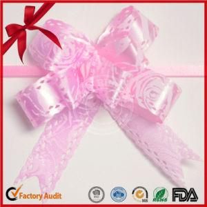 Pink Printed POM-POM Pull Bow for Lantern Festival