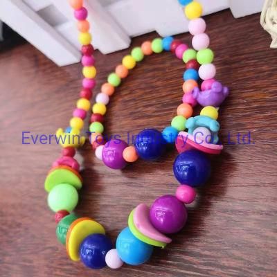 Plastic Toy Children Gift Jewelry European Bracelet Necklace
