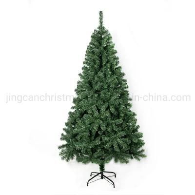 6FT Good Quality Regular Green PVC Tied Christmas Tree