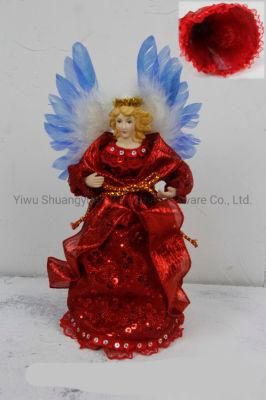 Christmas Angel for Holiday Wedding Party Decoration Supplies Hook Ornament Craft Gifts