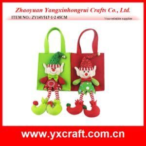 Christmas Decoration (ZY14Y517-1-2) Christmas Festive Elf Gift Bag Christmas Elf Decoration