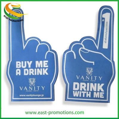 Factory Custom EVA Foam Cheering Hand Glove Foam Finger for Fans