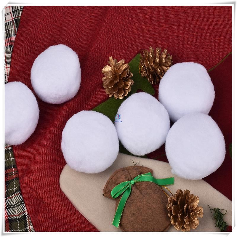 Diameter 7cm Artificial Snowball for Decoration and Indoor Fight