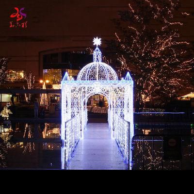Shopping Center and Mall Decoration 3D Castle LED Motif Lights