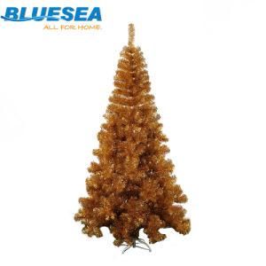 Home Decoration 180cm Round Head Rich Gold Christmas Tree Hotel Shopping Mall Shop Setting