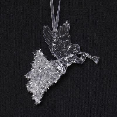 Wholesell Bling Bling Shiny Glitter Cute Aryclic Hanging Ornament