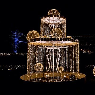 Morden LED Giant Fountain Decoration Light