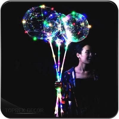 Birthday Party Decorations Kids Toy Inflatable Flashing LED Balloon