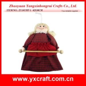 Christmas Decoration (ZY14Y557-3 42X30CM) Christmas Russian Girl
