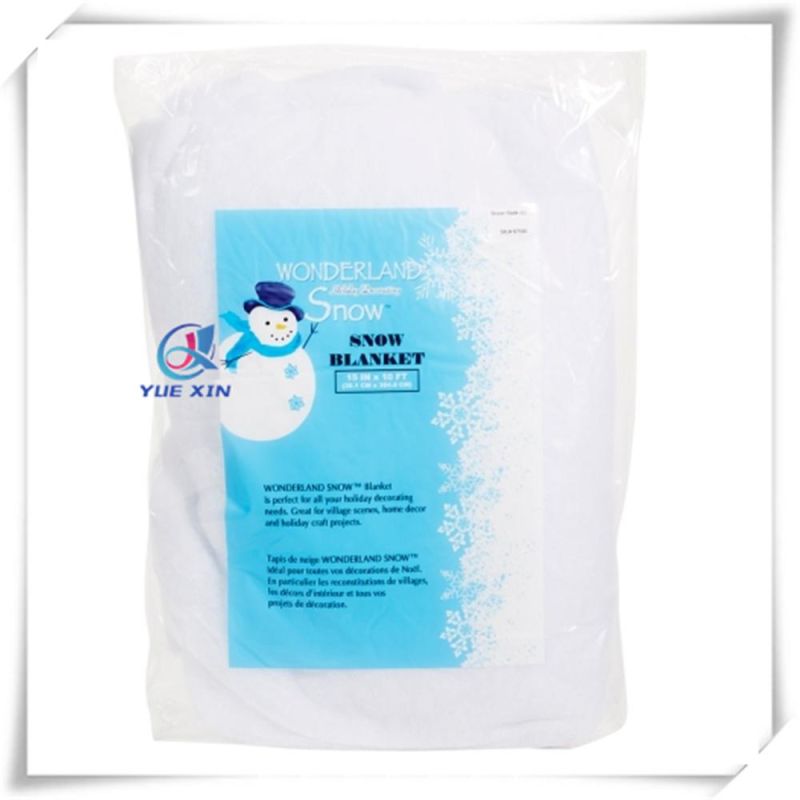 White Snow Blanket - 50cm X 60cm - Great Decoration for Your Frozen Party
