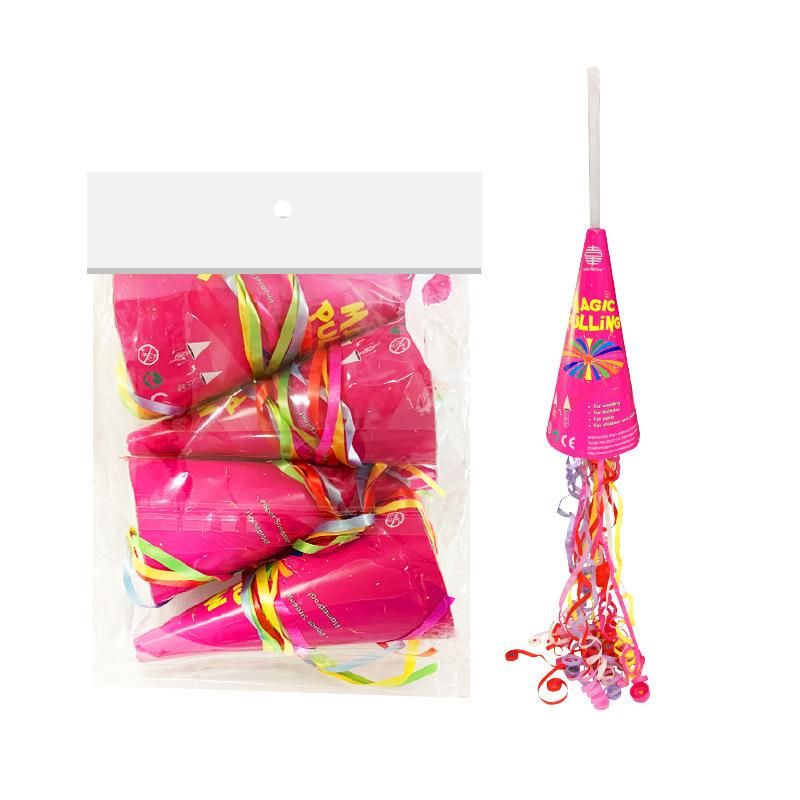 Magic Pulling-Streamer for Party and Festival, Flameproof Quality