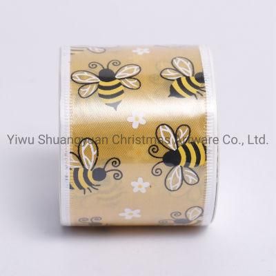 Christmas Ribbon Decor for Holiday Wedding Party Decoration Supplies Hook Ornament Craft Gifts