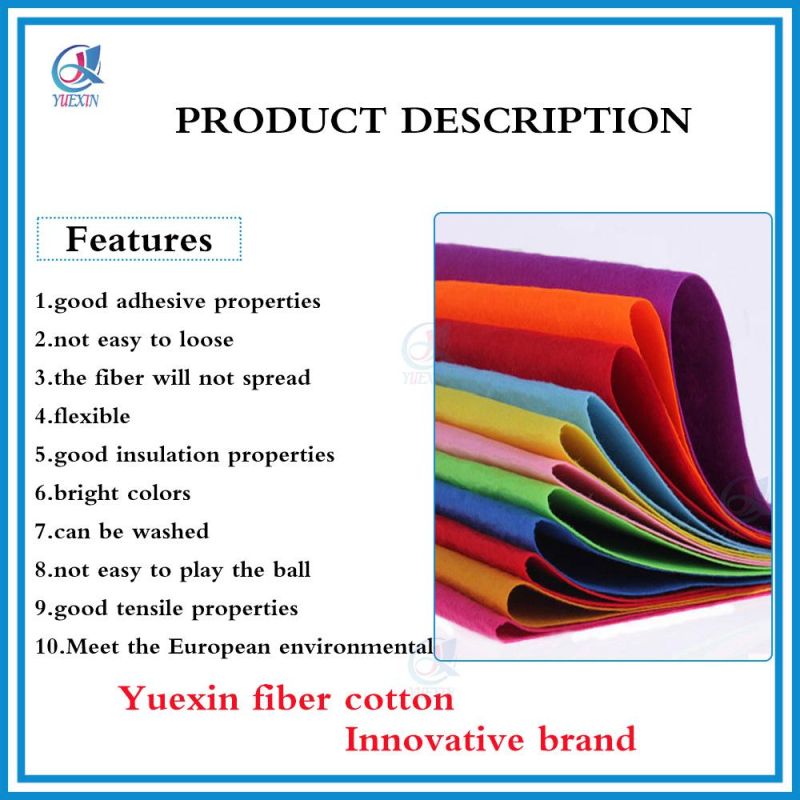 Factory Directly Sell Customized Different Thickness Colorful Polyester Felt Sheets