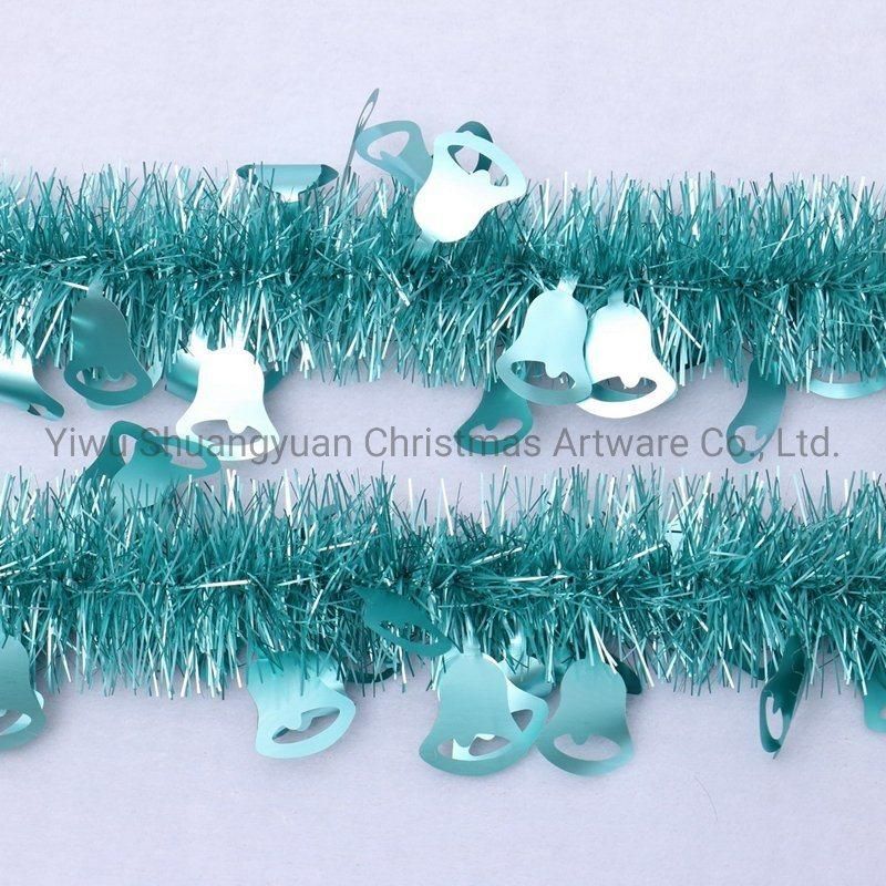Christmas Pet Tinsel Artificial Rattan Colorful Shiny Sparkly Ceiling for Holiday Wedding Party Decoration Supplies Hook Ornament Craft Gifts