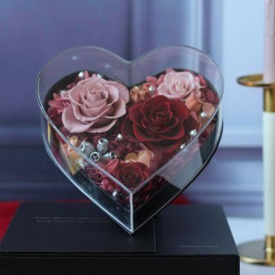 Christmas Decoration Preserved Rose Artificial Flower Wedding Anniversary Gifts