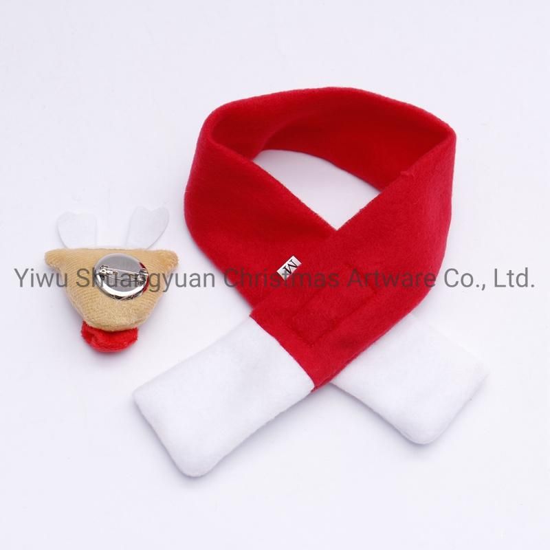 Christmas Pet Supplies Skirt Cloak for Holiday Wedding Party Decoration Supplies Hook Ornament Craft Gifts