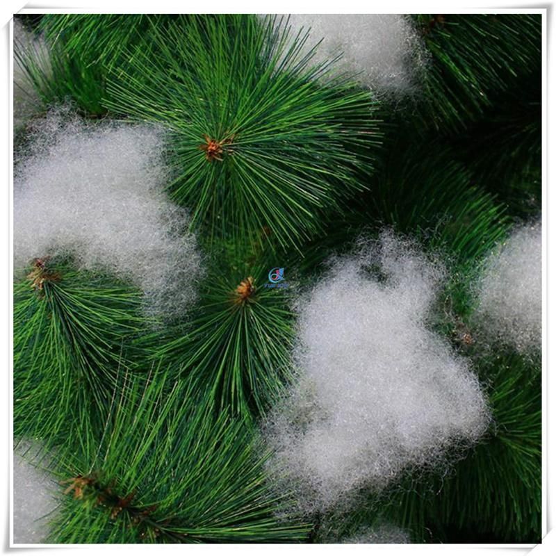 Polyfill Artificial Snow Fluff Christmas Decoration for Sale