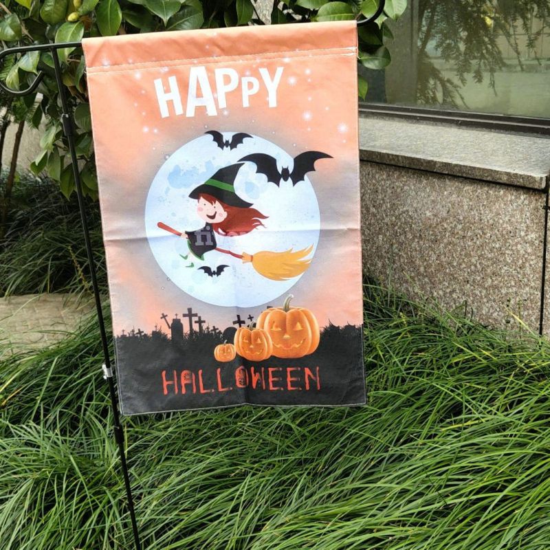 Happy Halloween Garden Flag High Quality Custom Garden Flag