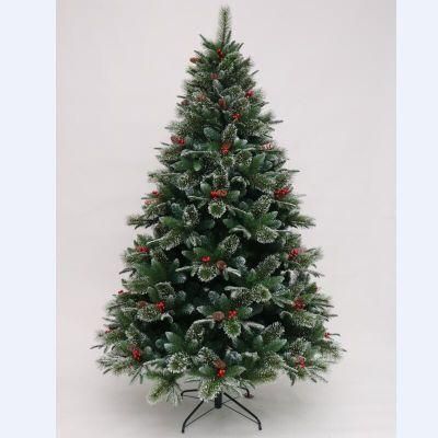 High Quality 150-180-210-240-270-300m Green Dense PE PVC Mix Artifical Christmas Tree Indoor Outdoor Decortion