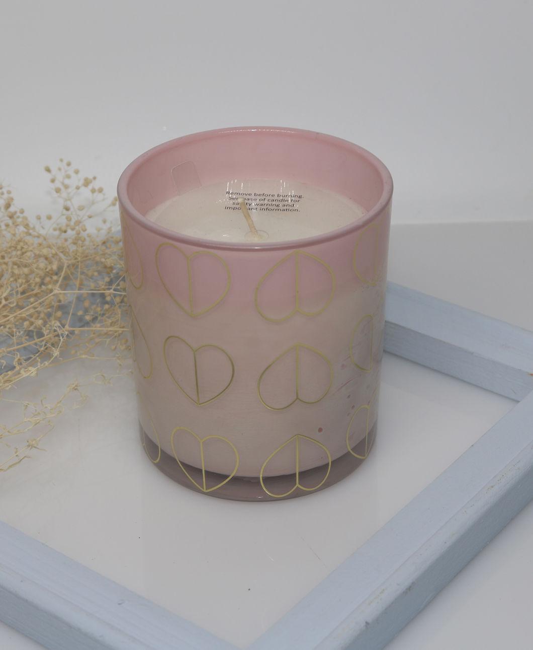 Wholesale Factory Customized Glasss Scented Candle with Good Smell