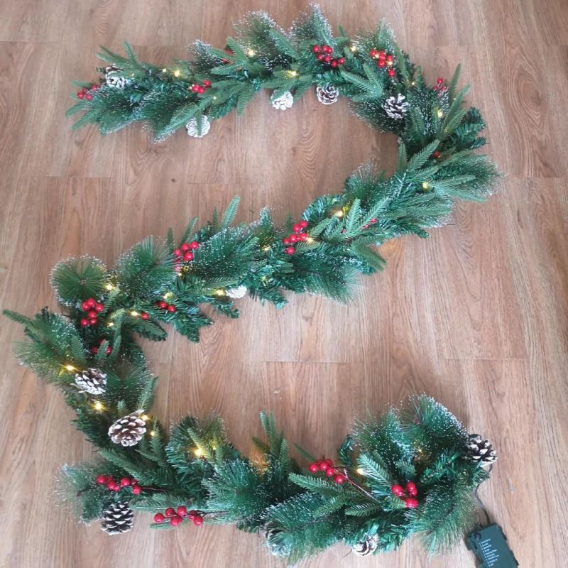 Various Types of Christmas Garland Decorations Can Be Customized