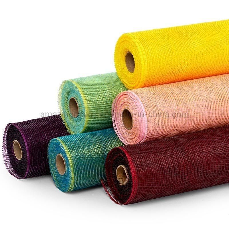 Fashion Two-Tone 21′′ Deco Mesh for Party Packaging