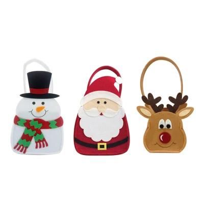 Shangyi Factory Wholesale Best Felt Christmas Santa Claus Candy Bag