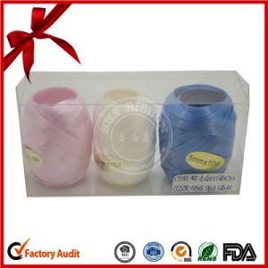 PP Embossed Ribbon Egg for Festival Decoration