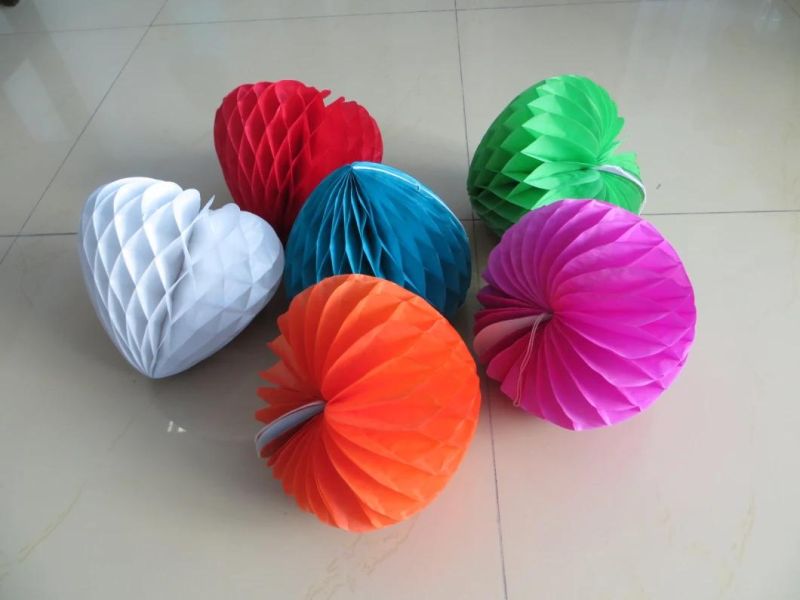 Party Decoration Supplier Colorful Honeycomb Paper Balls