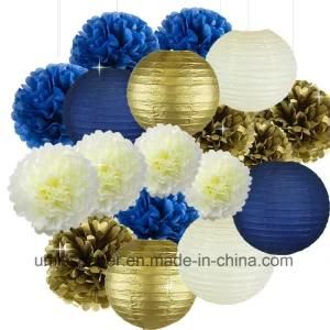 Umiss Paper POM POM Honeycomb Ball Paper Lanterns Party Decoration