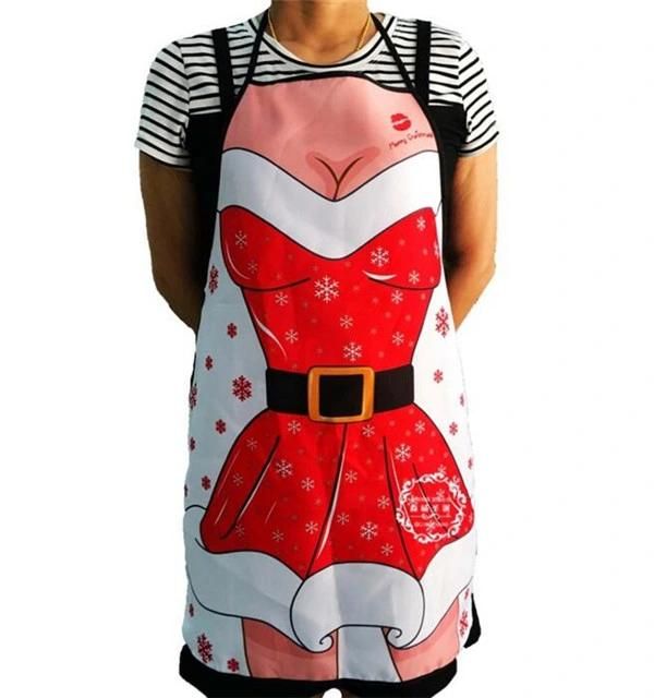 New Designed Lady Sexy Christmas Apron (80014)