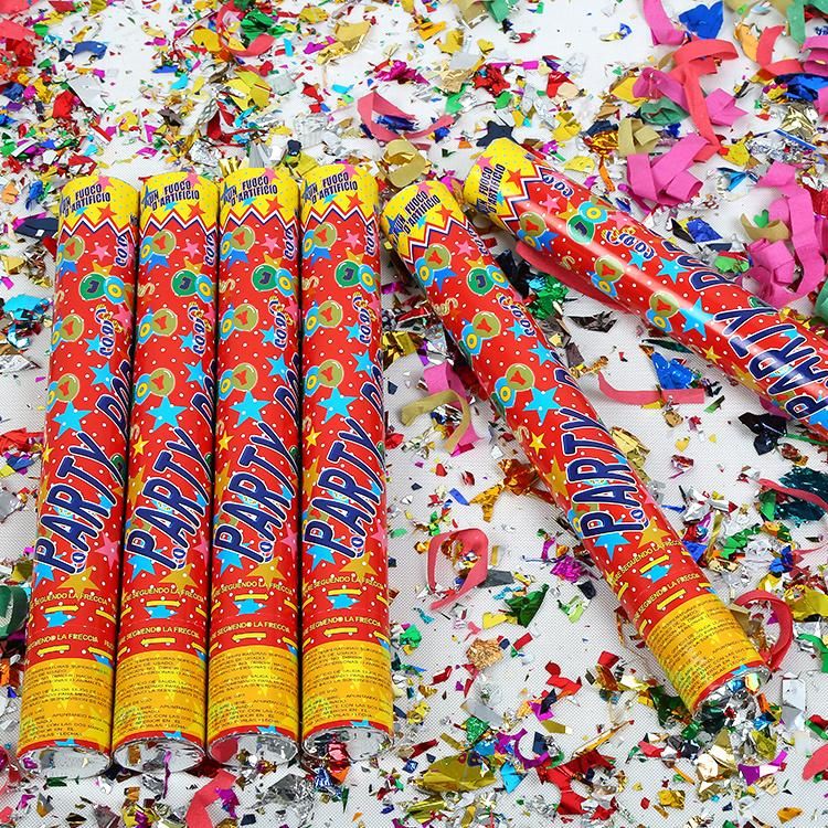 Celebration Compressed Air Party Popper 30cm Confetti Cannon