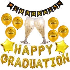 Graduation Season Theme Party Balloon Classroom Photo Wall Party Decoration