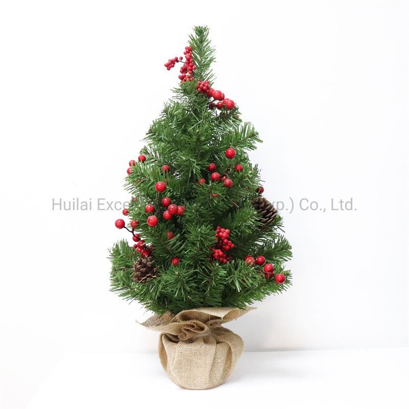 Christmas Ornament Christmas Tree Artificial PVC Xmas Tree 24 Inch Tree