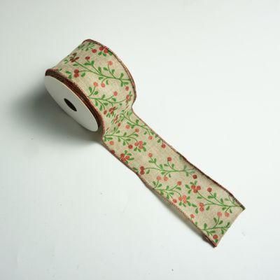 Free Sample Wholesale Printed with Logo Ribbon Nylon Sheer Organza Ribbon for Gift Wrapping /Webbing