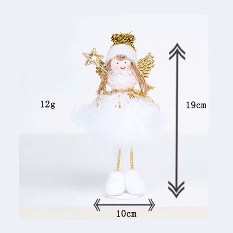 Cute Christmas Home Decor Table Decoration Ornament Angel Toy Doll