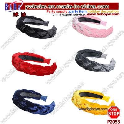 Adult Toy Fashion Women&prime;s Velvet Headband Twist Hairband Braided Knot Tie Hair Accessories (P2053)