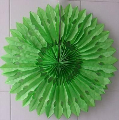 Tissue Paper Fan Flower Decorations for Peach Wedding Bridal Shower