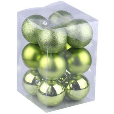 Green Christmas Balls Christmas Balls Ornaments Plastic Christmas Balls