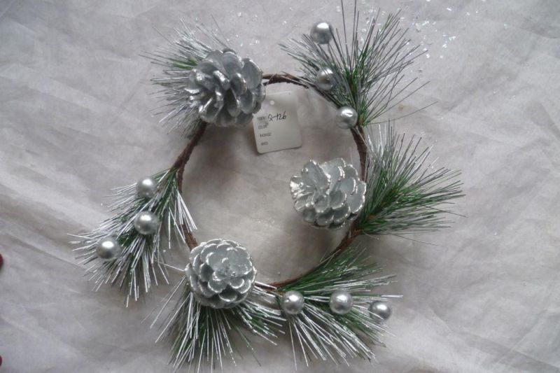 Christmas New Design Wreath for Holiday Wedding Party Decoration Supplies Hook Ornament Craft Gifts
