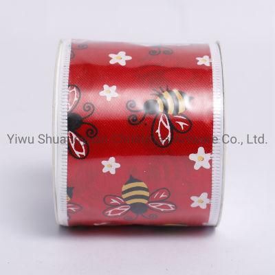 Christmas Ribbon Decor for Holiday Wedding Party Decoration Supplies Hook Ornament Craft Gifts
