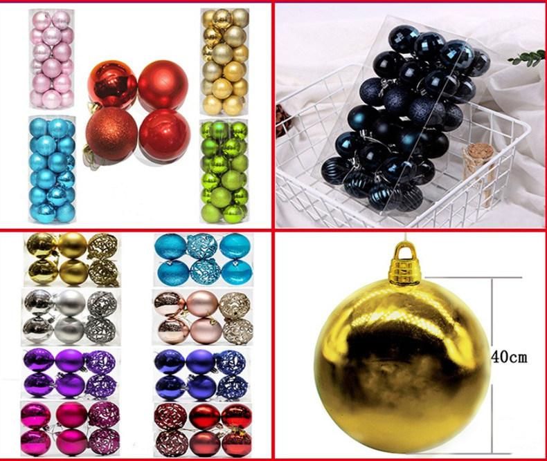 Cheap Price High Quality OEM Christmas Decorations Shine Glitter Ball Xmas Baubles for Christmas Decorates