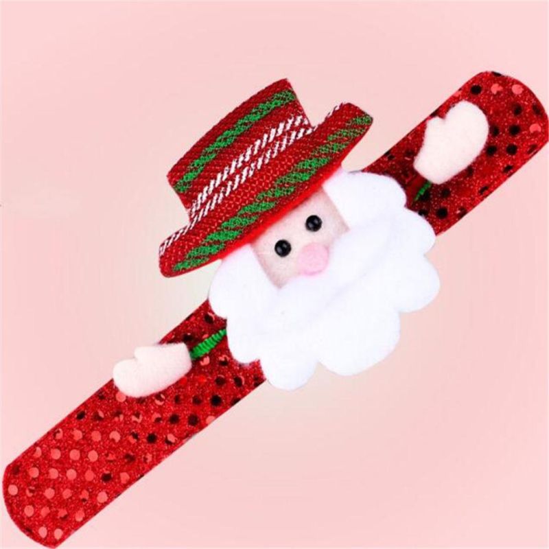 2020 New LED Christmas Slap Bracelet