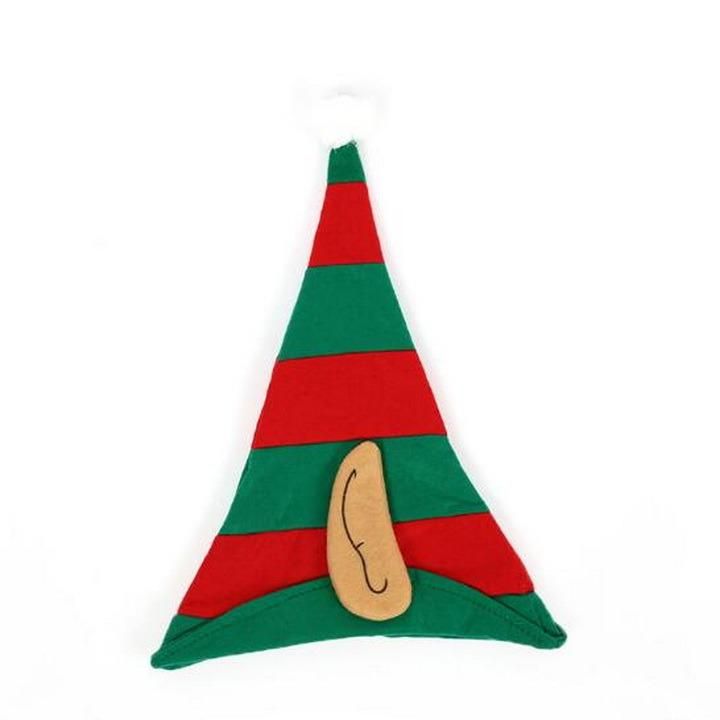Children Festival Masquerade Ball Christmas Decorations Elf Hats