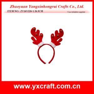 Christmas Decoration (ZY16Y226-1 26.5CM) Christmas Reindeer Hair Decoration