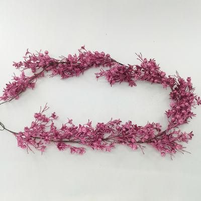 Artificial Rose Garlands Fake Silk Flowers Hanging Vines for Wedding