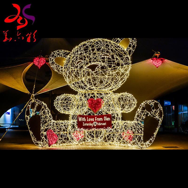 Popular Valentine′ S Day Christmas Holiday Commercial 3D Lights
