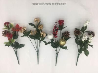 Artificial New Design Artificial Flower for Christmas Decoration