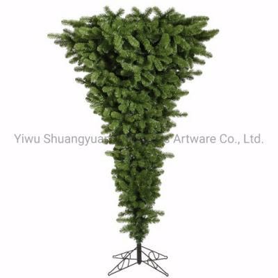 60-300cm Green PE PVC Artificial Christmas Tree with Leaf Pinecone Snow Red Berry