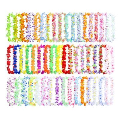 50PCS Combination Set Hawaiian Garland Wreath Various Styles Clothing Accessories